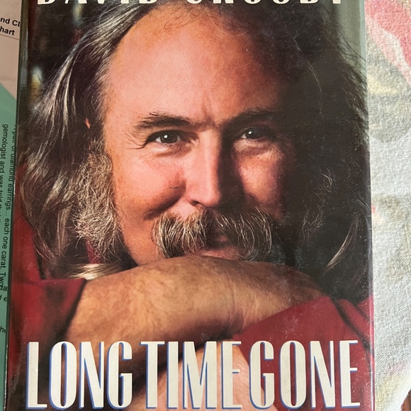 Long Time Gone by Davis Crosby First Edition Signed - Picture 1 of 4